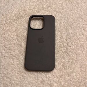 Gray Apple iPhone 16 Pro Silicone Case